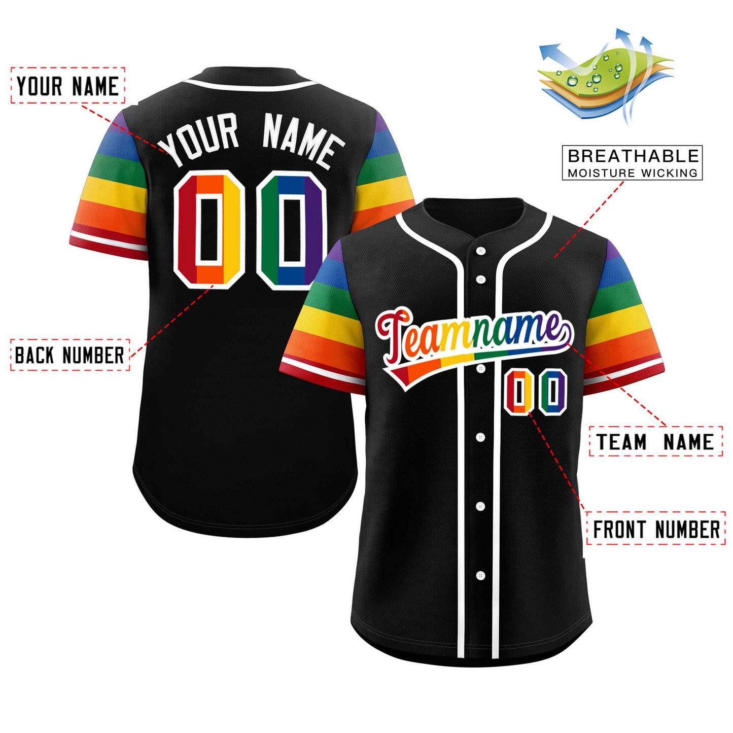 Elite Pro Prism Power Baseball Jersey
