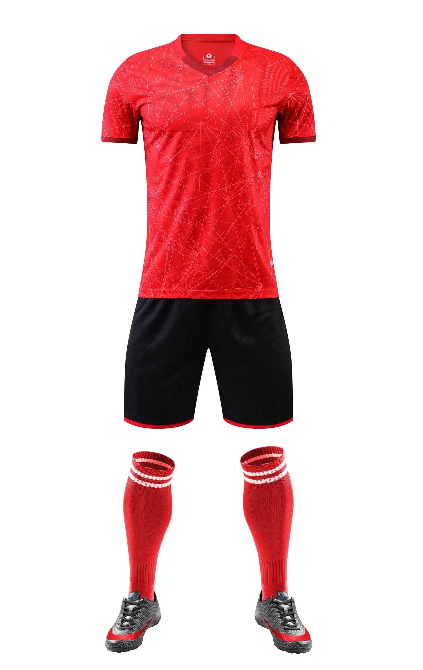Laser Scarlet Custom Soccer Kit