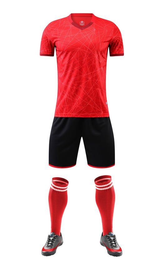 Laser Scarlet Custom Soccer Kit