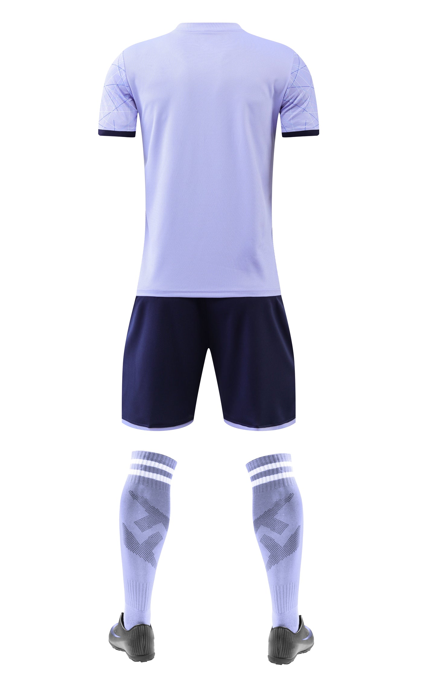 Laser Violet Custom Soccer Kit