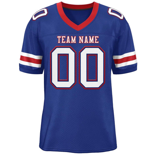 Elite Link Cobalt Blaze Custom Football Jersey