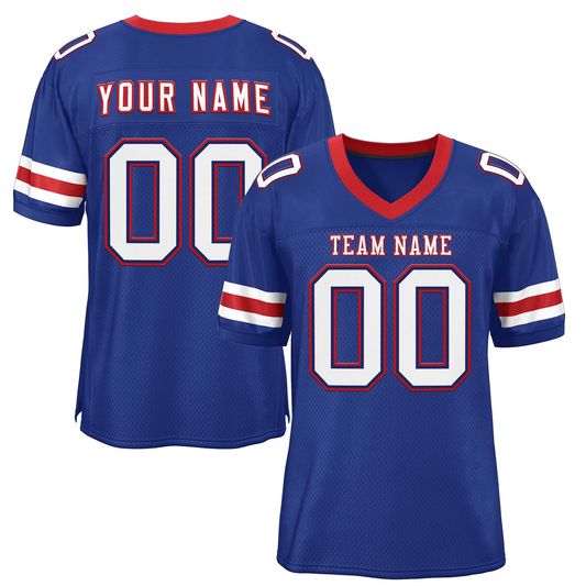 Elite Link Cobalt Blaze Custom Football Jersey
