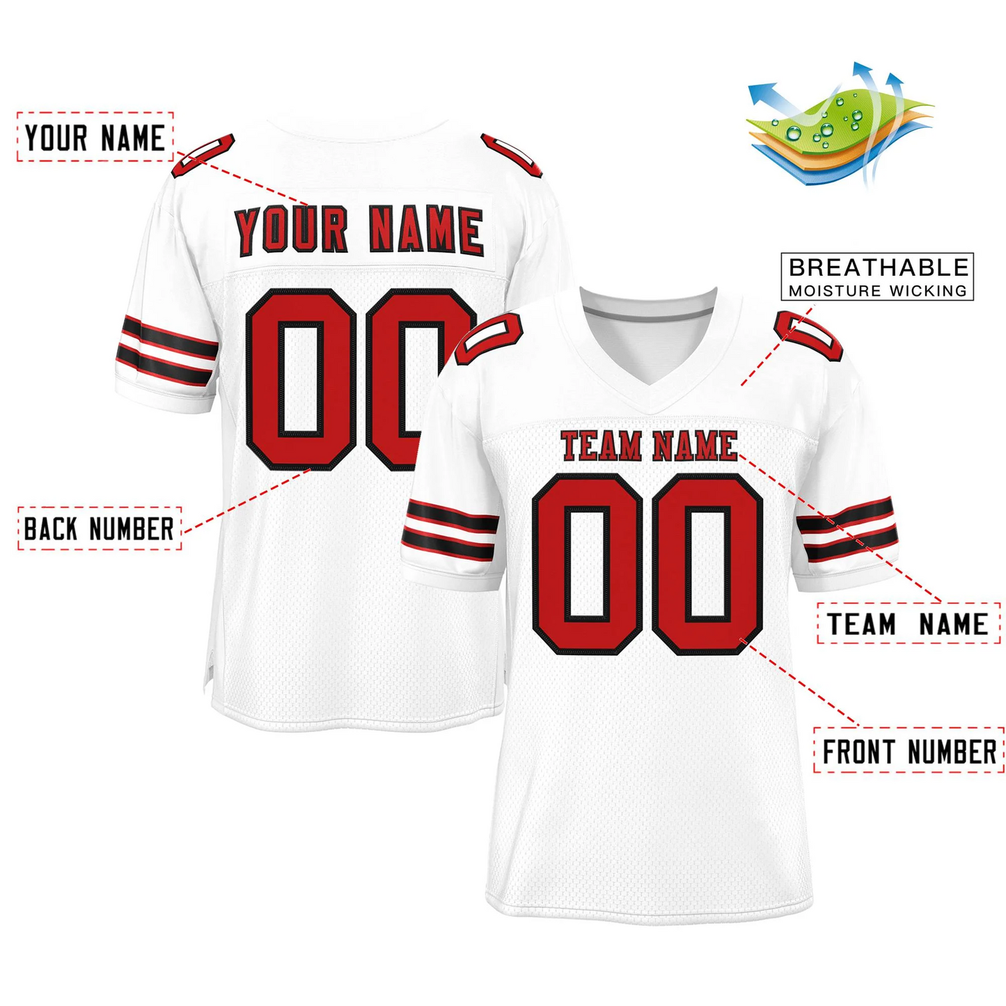 Elite Class Frostbite Football Jersey