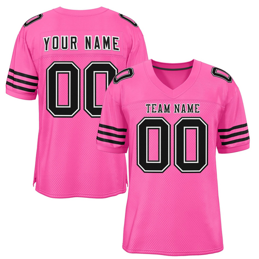 Elite Rank Peony Power Football Jersey