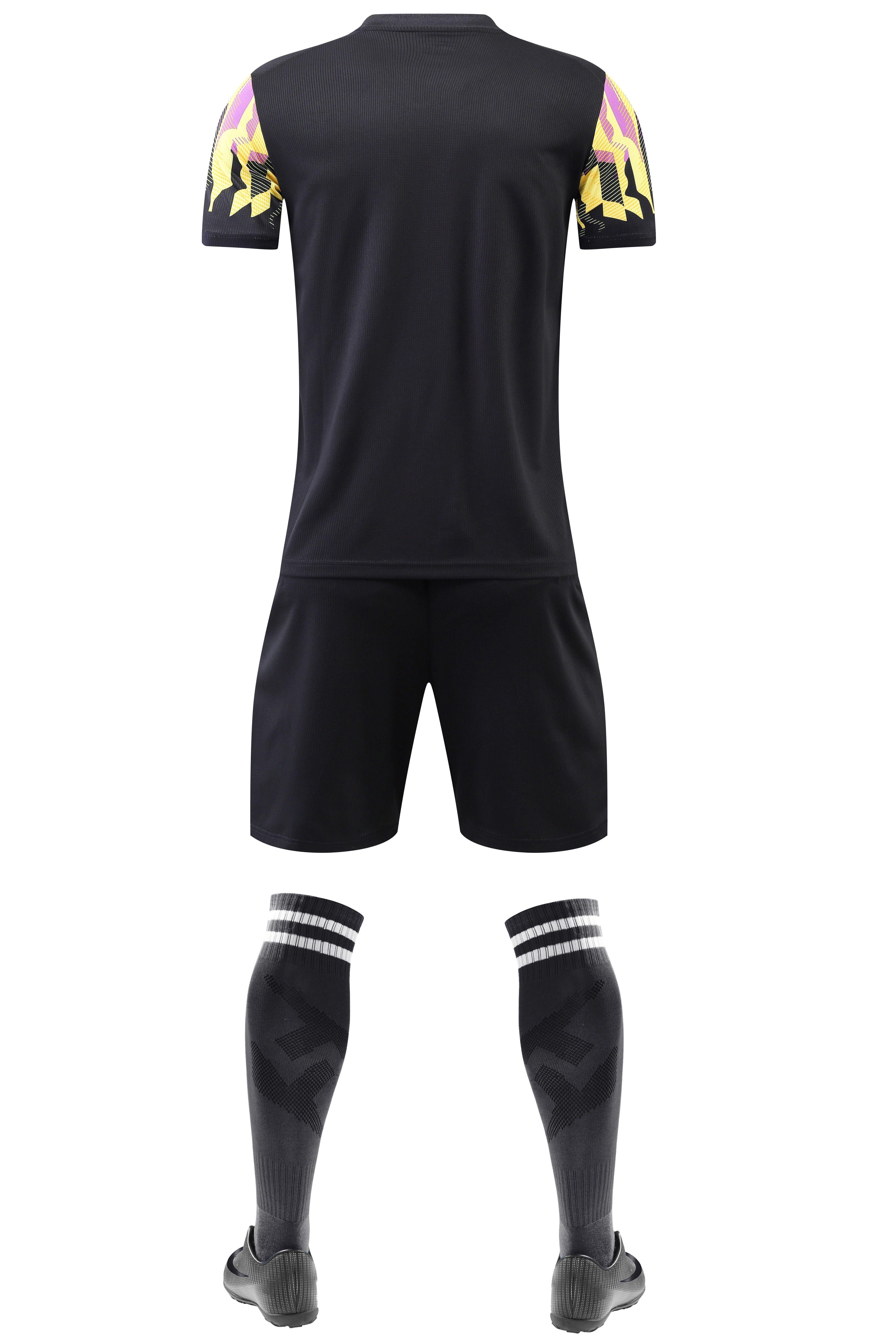 Elite Horizon Black Crash Soccer Kit