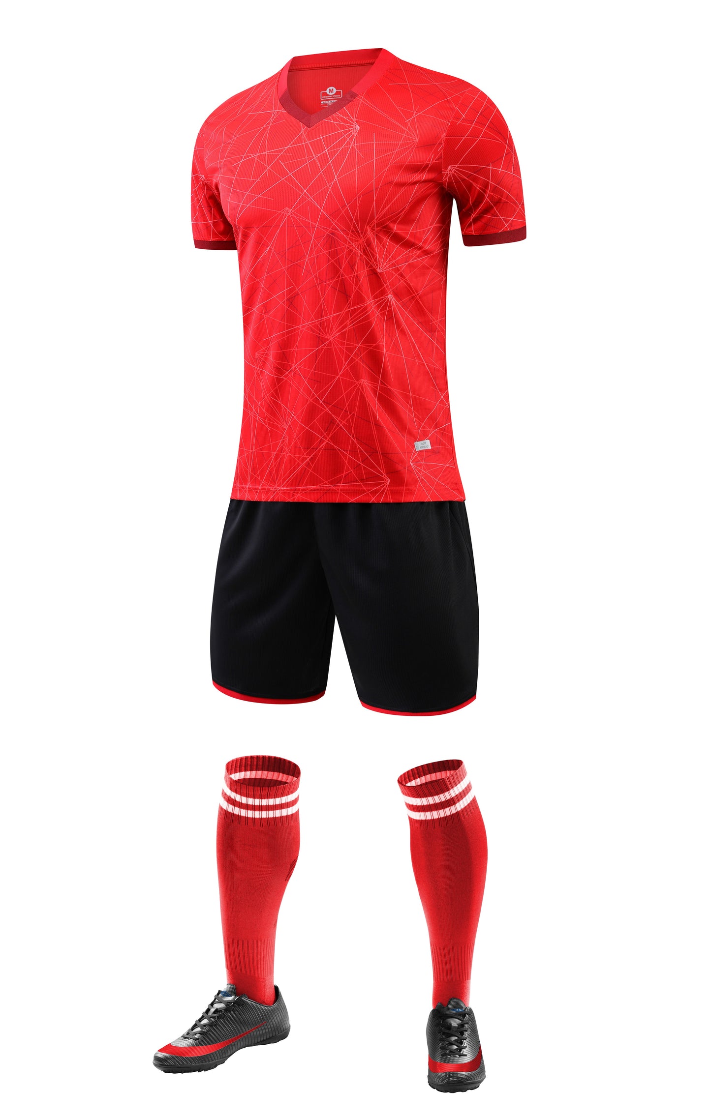 Laser Scarlet Custom Soccer Kit