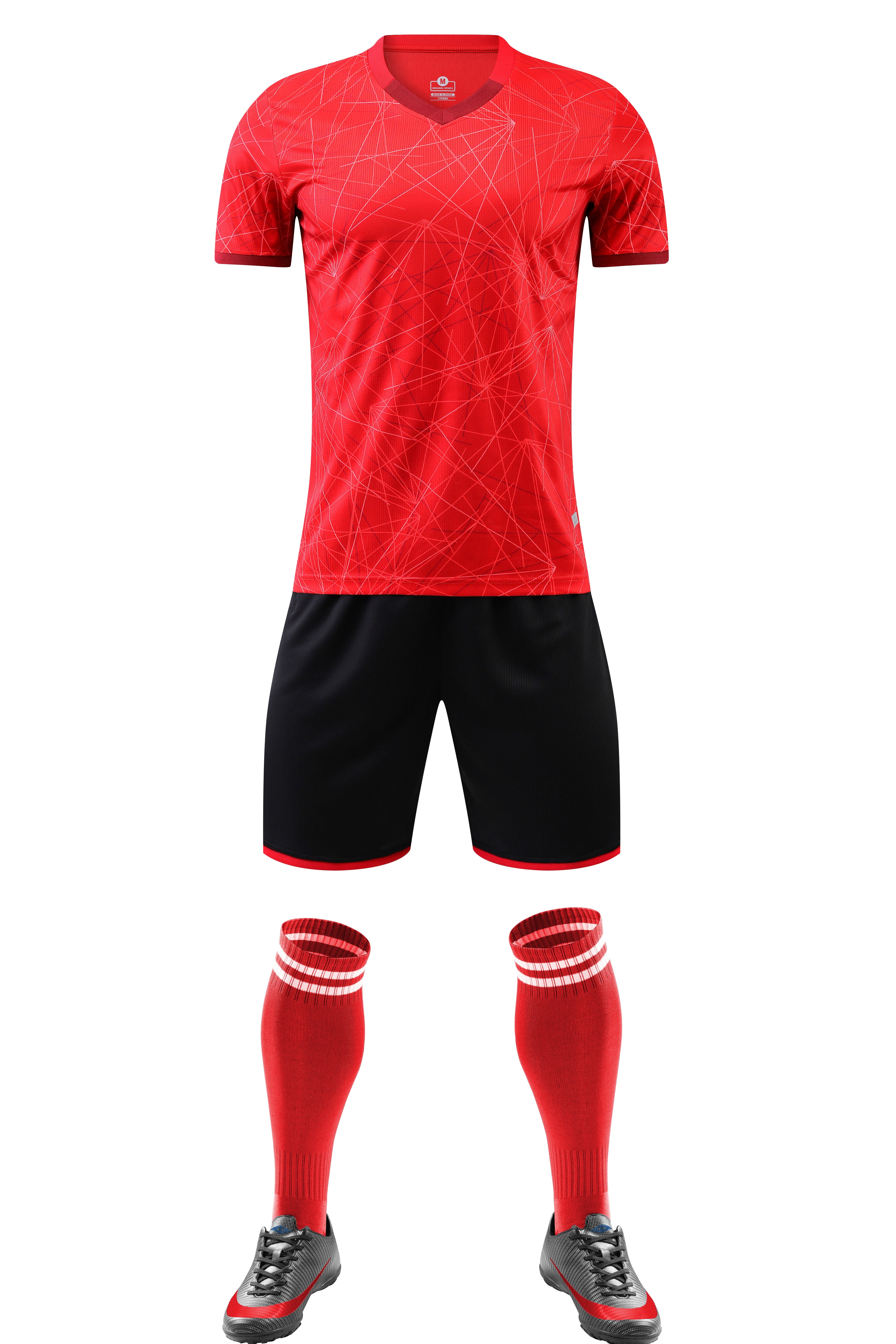 Elite Laser Scarlet Soccer Kit