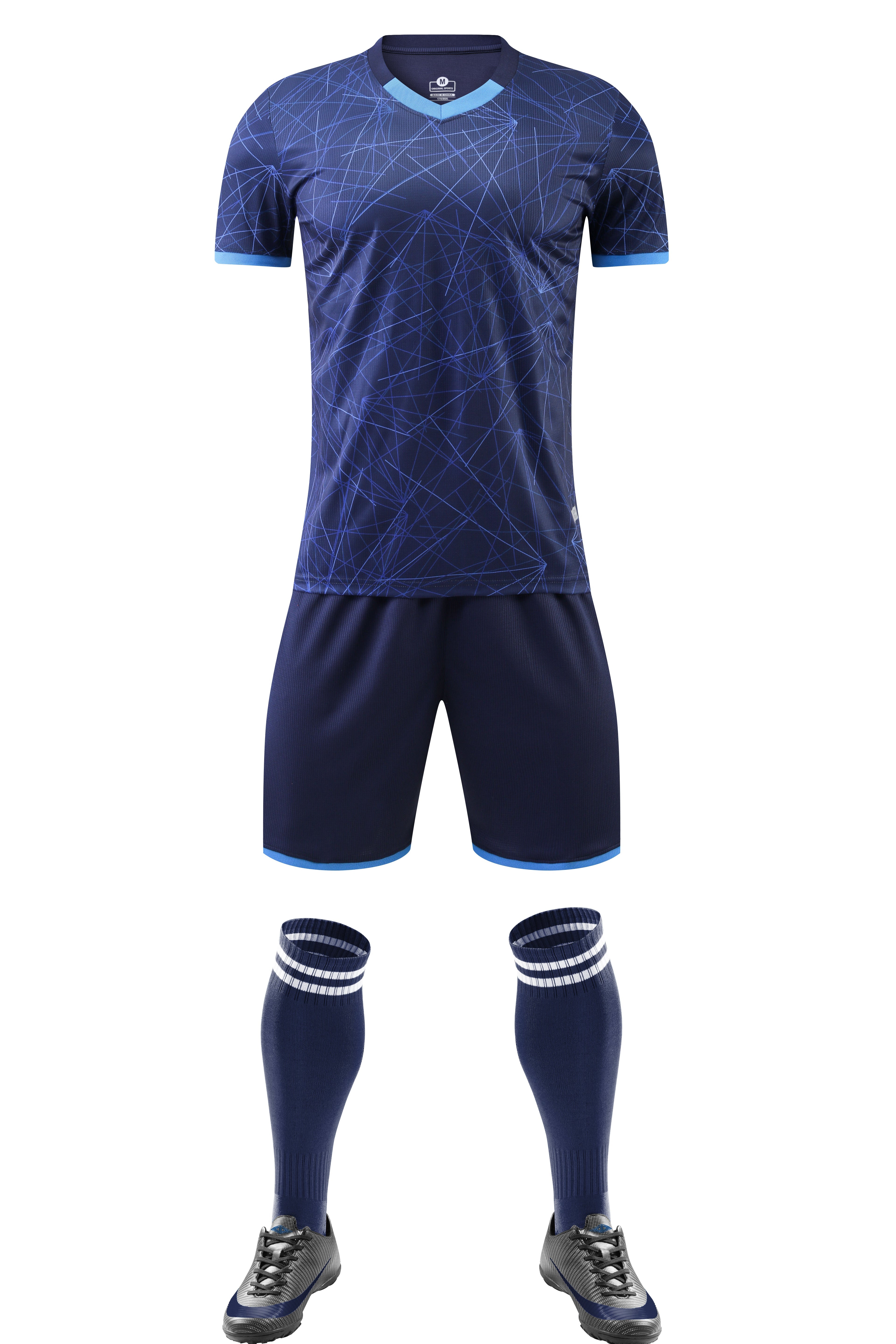 Elite Laser Azure Soccer Kit