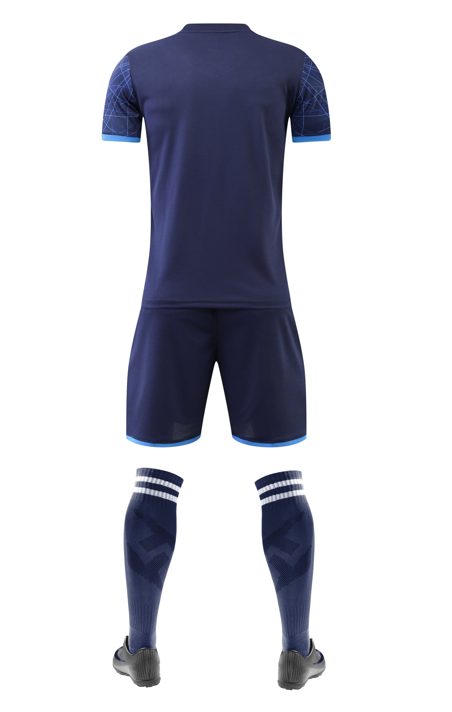 Elite Laser Azure Custom Soccer Kit