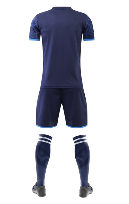Elite Laser Azure Custom Soccer Kit