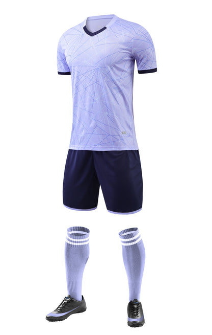 Laser Violet Custom Soccer Kit