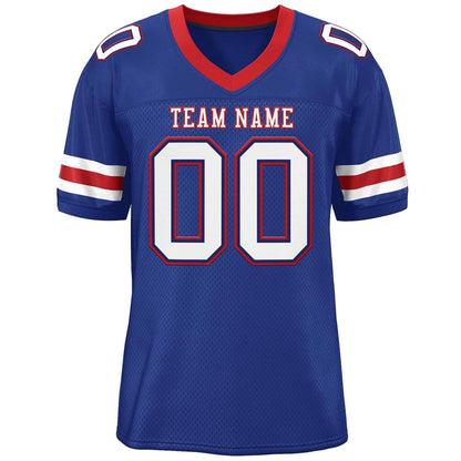 Elite Link Cobalt Blaze Custom Football Jersey