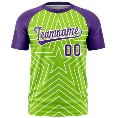 Elite All Star Soccer Mystic Lime Jersey