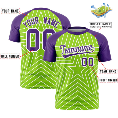 Elite All Star Soccer Mystic Lime Jersey